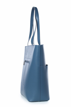 Экокожа, круглый год, синяя, стиль на каждый день Galanteya 45623.23с1307к45 синий - фото 4