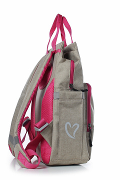 Рюкзак на каждый день из текстиля бежевый Galanteya 5324.24с250к45 бежевый - фото 2