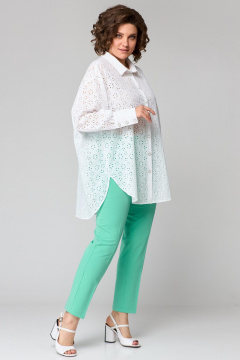 Костюм рубашка и брюки из хлопка для повседневной носки AMUARt 1012 - фото 4