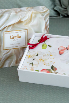 Комплект «Николетта» с растительным принтом для спальни Listelle 2613702 - фото 3