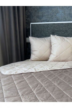 Покрывало домашнее стеганое двухстороннее из текстиля Файбертек П.240х210.ПЭ.Duo - фото 1