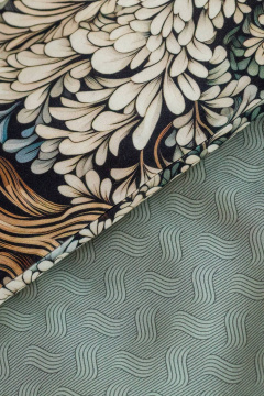 Комплект постельного белья хлопковый в стиле барокко с рисунком Listelle 2814903 - фото 5