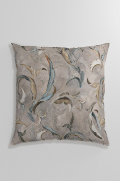 Наволочка хлопковая бежевый и мультиколор для постели Listelle 2513402-1 - фото 1