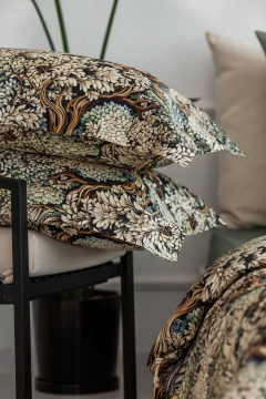 Круглогодичная наволочка мультиколор из хлопка Listelle 2514901-1 - фото 5