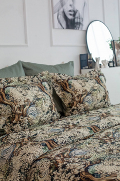 Круглогодичная наволочка мультиколор из хлопка Listelle 2514901-1 - фото 2