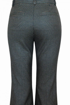 Брюки из костюмной ткани с расширением и длиной 7/8 AG Green G100/6 зеленый - фото 3