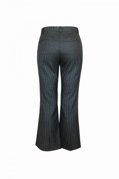 Брюки из костюмной ткани с расширением и длиной 7/8 AG Green G100/6 зеленый - фото 2