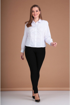 Блуза Таир-Гранд 62400 белый - фото 2
