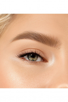 Помада для бровей коричневая, увлажняющая, с аргановым маслом LUXVISAGE BROWISSIMO_ultra_slim_super_stay_24H 314 deep brown - фото 3