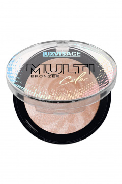 Бронзер с матовыми и сияющими пигментами, универсальный LUXVISAGE MULTI Color - фото 2