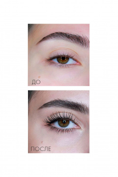 Тушь для ресниц объемная и длинная черная LUXVISAGE XXL суперобъем - эффект накладных ресниц - фото 3