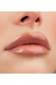 Блеск для губ полупрозрачный с шиммером и стойкостью LUXVISAGE ICON_lips_glossy_volume тон 506 - фото 3