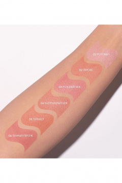 Румяна легкие с шелковой текстурой для освежения лица LUXVISAGE SILK_DREAM 04 натуральный беж - фото 4