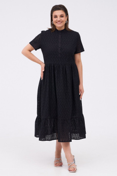 Платье KaVaRi 1085 черный - фото 1