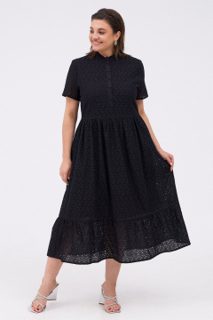 Платье KaVaRi 1085 черный - фото 5