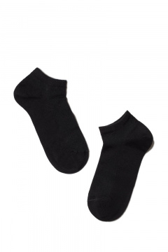 Спортивные хлопковые носки с сетчатым рисунком CONTE ACTIVE_484 черный - фото 2