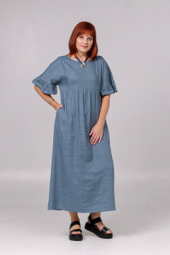 Платье Соджи 618 синий - фото 4