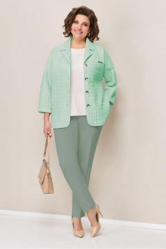 VOLNA 1335 светло-мятный, белый