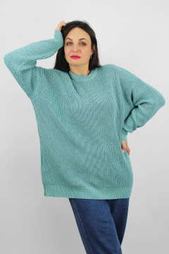 Джемпер женский прямой силуэт демисезонный трикотажный Полесье С1794-23 4С0674-Д43 158,164 св.порселайн - фото 1