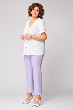 Брюки Swallow 744 нежная_лаванда - фото 3