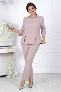 Блуза, брюки Ninele 5979 пудра - фото 5