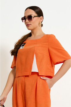 Блуза, брюки Lissana 4923 оранжевый - фото 4