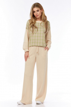 Летний костюм: брюки и джемпер в стиле спортшик LEANNA-STYLE 9016 мультиколор - фото 2