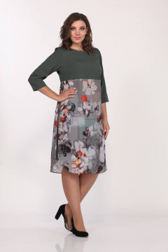 Lady Style Classic 1927 зеленые_тона/цветы