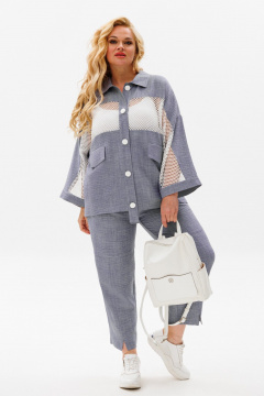 Anastasia 1091 серый_меланж