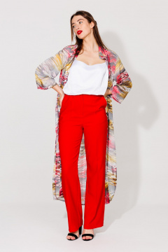 Брюки NikVa 541-1 красный - фото 5