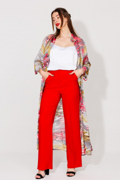 Брюки NikVa 541-1 красный - фото 2