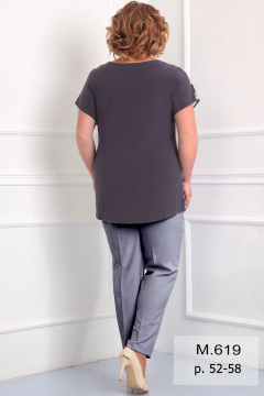 Костюм блуза и брюки в полоску для повседневного образа Fortuna ШЖ 619 - фото 2