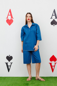 Шорты NikVa 538.3 синий - фото 1