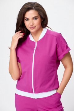 Летний комплект из трикотажа и хлопка с карманами STEFANY 2080 - фото 4