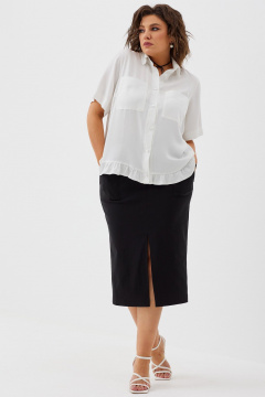 Блуза BegiModa 4091 молочный - фото 1