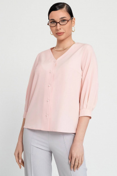 Короткий жакет из текстиля с рельефами и застежкой LADO 8175-16 - фото 1