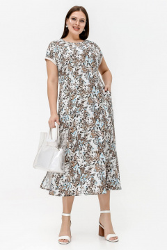 La rouge 5457 капучино-(цветы)