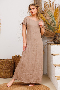 Платье АМУЛЕТ 9725 льняной - фото 3