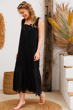 Платье АМУЛЕТ 9729 чёрный - фото 3