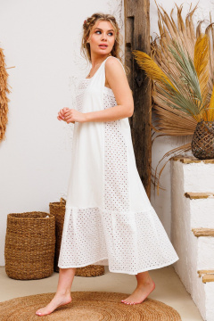 Платье АМУЛЕТ 9729 белый - фото 2