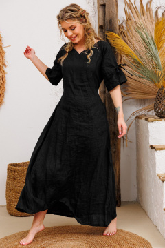 Платье АМУЛЕТ 9731 чёрный - фото 3