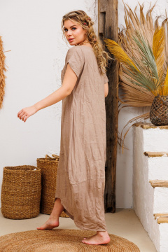 Платье АМУЛЕТ 9733 льняной - фото 4