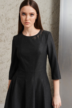 Платье из трикотажа с классическим кроем для повседневности BURVIN 9167-81 - фото 2