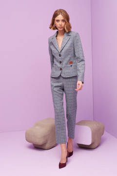 Брюки из текстиля делового стиля и классического кроя BURVIN 9170-11 - фото 2