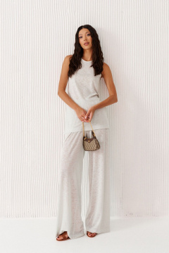 Брюки и туника из трикотажа и вискозы в стиле на каждый день ANNETE A4250 - фото 4