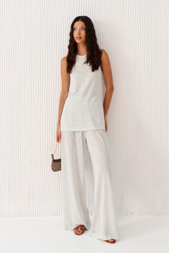 Брюки и туника из трикотажа и вискозы в стиле на каждый день ANNETE A4250 - фото 1