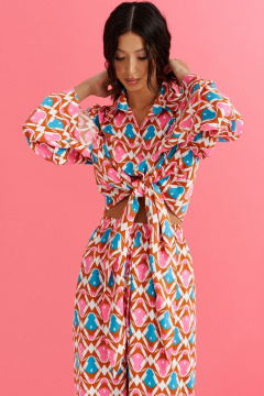 Комплект брюки и туника из вискозы с принтом ANNETE A4253 - фото 5