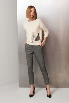 Брюки из текстиля деловые и на каждый день BURVIN 9243-11 - фото 5