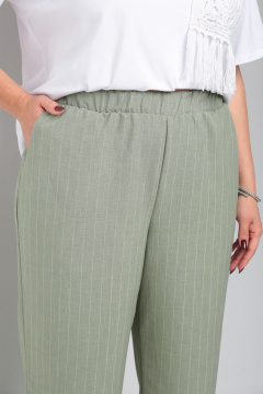 Брюки, футболка OVERYOU М148/1 оливка - фото 5