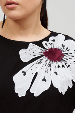 Платье нарядное из текстиля для демисезона BURVIN 9395-81 - фото 3